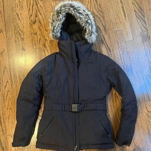 JACKET NORTH FACE PARKA SIZE XS DARK